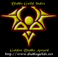 The Golden Diablo Award from the Diablo Guilds Index